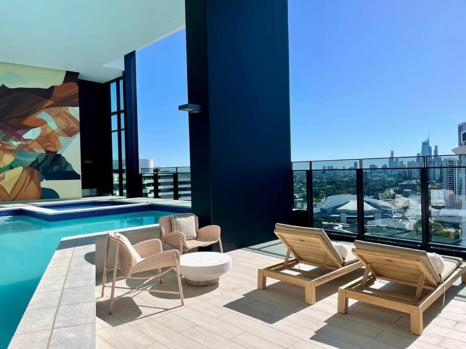 Luxury Stunning Riverview 1 Bedroom Apt 479F Gold Coast Exterior foto